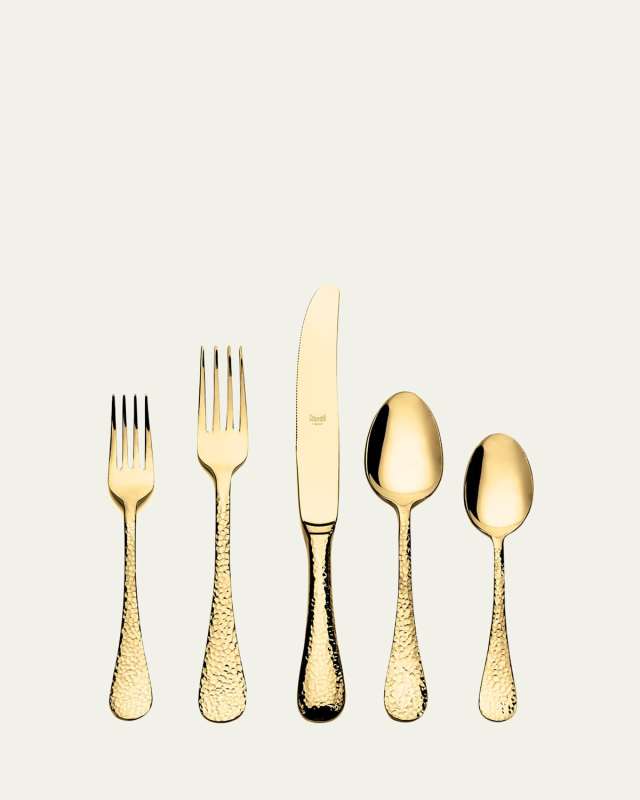Epoque Oro 5-Piece Flatware Set